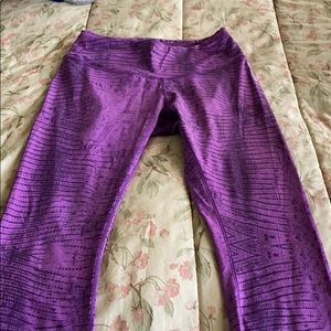 Purple Exercise Pants